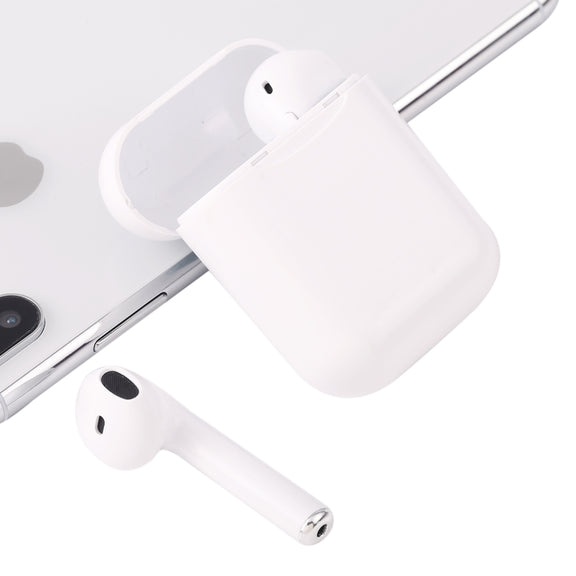 i11-TWS Bluetooth V5.0 Wireless Stereo Earphones with Magnetic Charging Box, Compatible with iOS & Android(White)