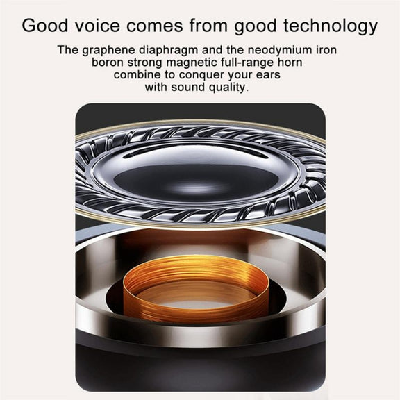 T-88 TWS Bluetooth V5.0 Wireless Stereo Earphones with Magnetic Charging Box(White)
