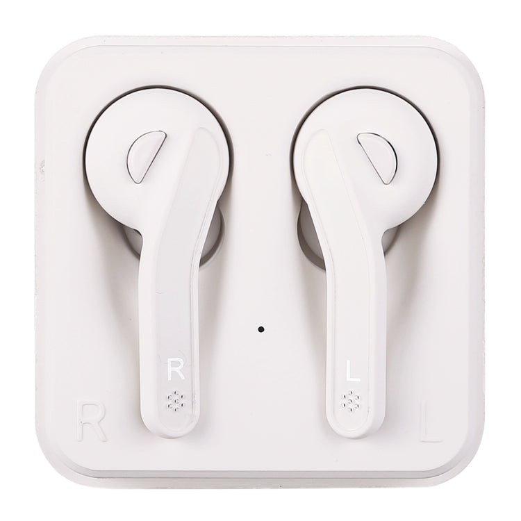 T-88 TWS Bluetooth V5.0 Wireless Stereo Earphones with Magnetic Charging Box(White)