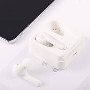 T-88 TWS Bluetooth V5.0 Wireless Stereo Earphones with Magnetic Charging Box(White)