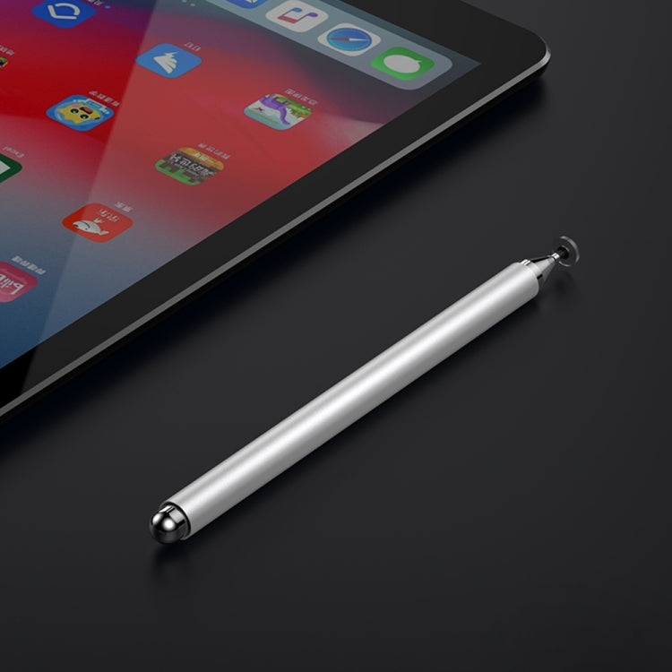 JOYROOM JR-BP560 Excellent Series Portable Universal Passive Disc Head Capacitive Pen with Replaceable Refill(Silver) - Stylus Pen by JOYROOM | Online Shopping South Africa | PMC TechLife