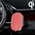 JJT-968 15W Max Output Magnetic Car Air Outlet Bracket Wireless Charger(Red) - free shipping - PMC TechLife - Order now!
