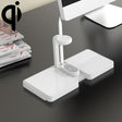 K04 4 in 1 10W Qi Standard Wireless Charger for Mobile Phones & iWatch & AirPods (White) - free shipping - PMC TechLife - Order now!