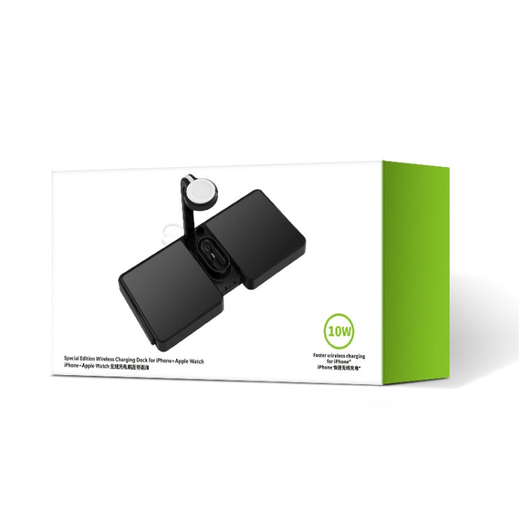 K04 4 in 1 10W Qi Standard Wireless Charger for Mobile Phones & iWatch & AirPods (White) - free shipping - PMC TechLife - Order now!