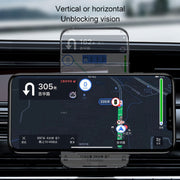 K07 15W Max Output Magnetic Car Air Outlet Bracket Wireless Charger(White)