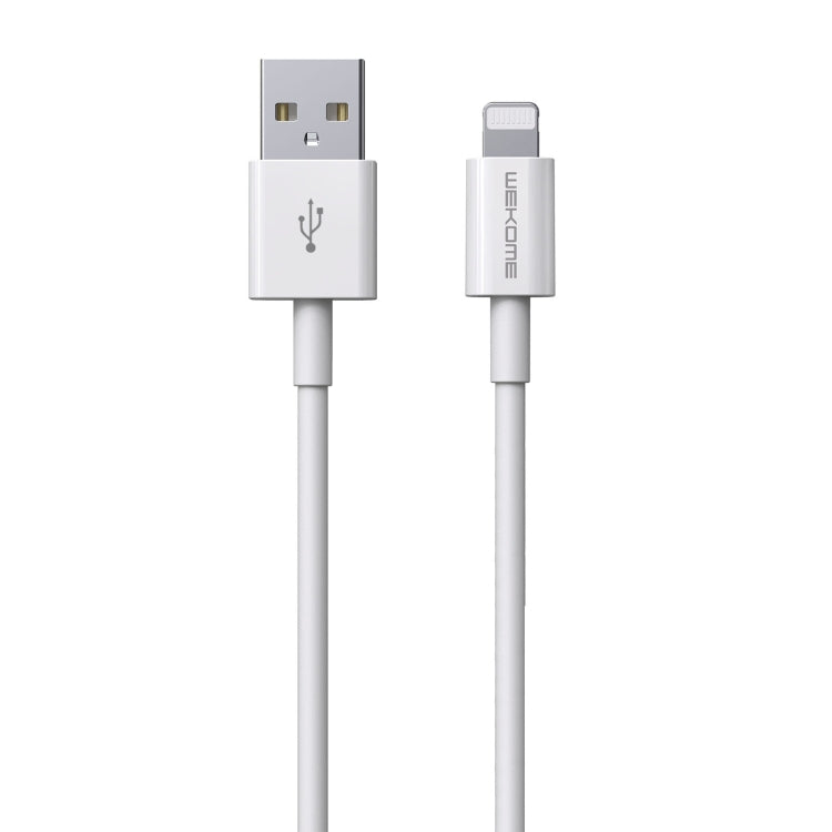 WK WDC-117 3A 8 Pin Fast Charging Charging Cable, Length: 1.2m (White) - Normal Style Cable by WK | Online Shopping South Africa | PMC TechLife | Buy Now Pay Later Mobicred