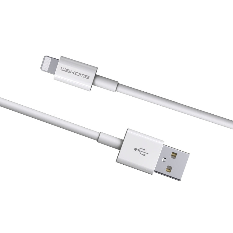 WK WDC-117 3A 8 Pin Fast Charging Charging Cable, Length: 1.2m (White) - Normal Style Cable by WK | Online Shopping South Africa | PMC TechLife | Buy Now Pay Later Mobicred