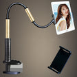 Aluminum-magnesium Alloy Free-Rotating Lazy Bracket Universal Mobile Phones Tablet PC Stand, Suitable for 4-12.9 inch Mobile Phones / Tablet PC, Length: 1.3m(Black Gold) - Lazy Bracket by PMC TechLife | Online Shopping South Africa | PMC TechLife
