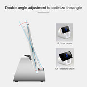 Plastic Version Universal Mobile Phones Tablet PC Desktop Bracket Live Bracket(White)