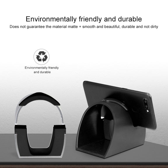 Plastic Version Universal Mobile Phones Tablet PC Desktop Bracket Live Bracket(White)