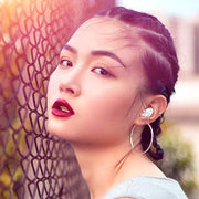 YX01 Sweatproof Bluetooth 4.1 Wireless Bluetooth Earphone with Charging Box, Support Memory Connection & HD Call(Flesh Color)