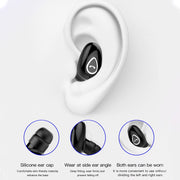 YX01 Sweatproof Bluetooth 4.1 Wireless Bluetooth Earphone with Charging Box, Support Memory Connection & HD Call(Flesh Color)