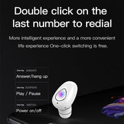 YX01 Sweatproof Bluetooth 4.1 Wireless Bluetooth Earphone with Charging Box, Support Memory Connection & HD Call(Flesh Color)