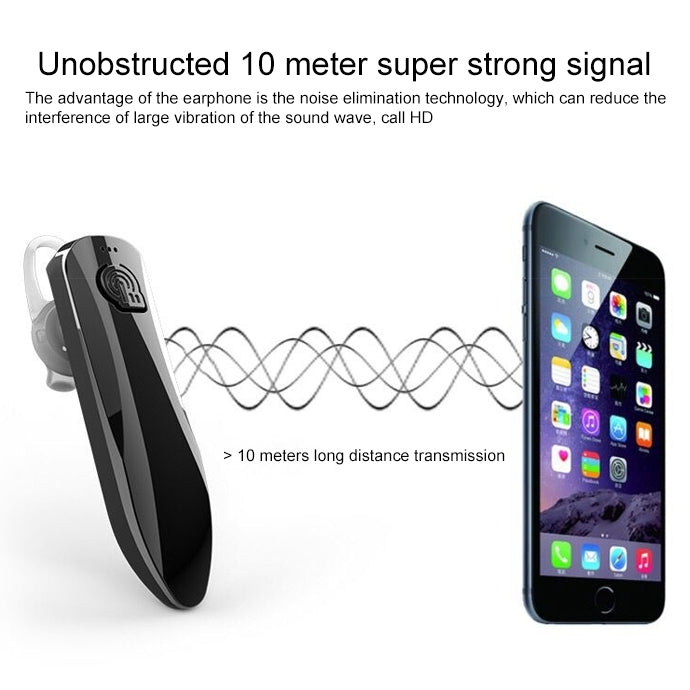 J10 Bluetooth 4.1 Universal Mini Wireless Sport Vehicle Stereo Music Bluetooth Headset(Gold) - Bluetooth Earphone by PMC TechLife | Online Shopping South Africa | PMC TechLife