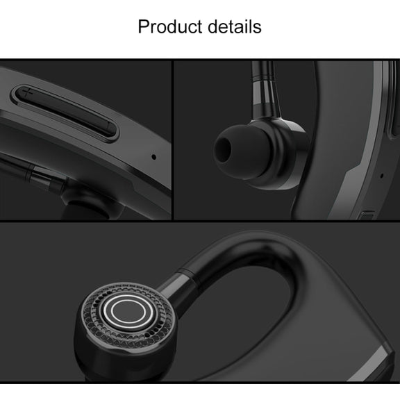 V10 Wireless Bluetooth V5.0 Sport Headphone without Charging Box, CSR Chip, Support Voice Reception&10 Minutes Fast Charging(Black)