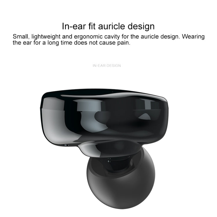 Sabbat E12 Portable In-ear Bluetooth V5.0 Earphone with Wireless Charging Box, Wireless Charging Model, For iPhone, Galaxy, Huawei, Xiaomi, HTC and Other Smartphones(Grey) - free shipping - PMC Jewellery - Order now!