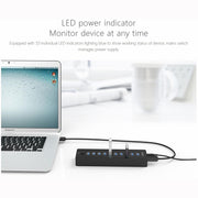 ORICO P10-U3-V1 10 USB 3.0 Ports HUB, Specification: EU Plug