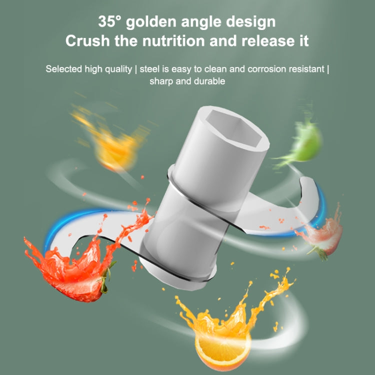 REMAX SL-BM03 Rechew Series Wireless Electric Garlic Stirrer Cordless Portable Food Processor (White) - Stirrer & Squeezer by REMAX | Online Shopping South Africa | PMC TechLife | Buy Now Pay Later Mobicred