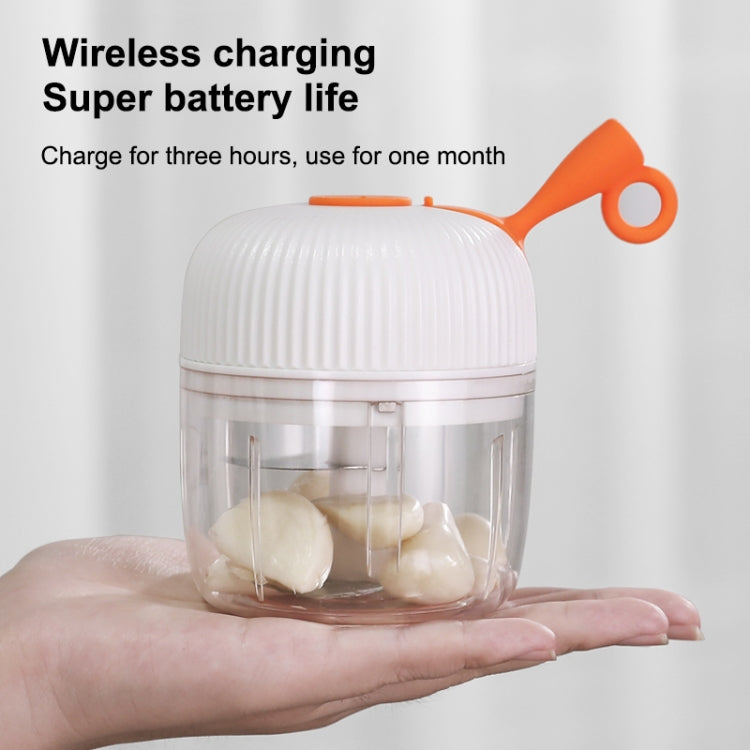 REMAX SL-BM03 Rechew Series Wireless Electric Garlic Stirrer Cordless Portable Food Processor (White) - Stirrer & Squeezer by REMAX | Online Shopping South Africa | PMC TechLife | Buy Now Pay Later Mobicred