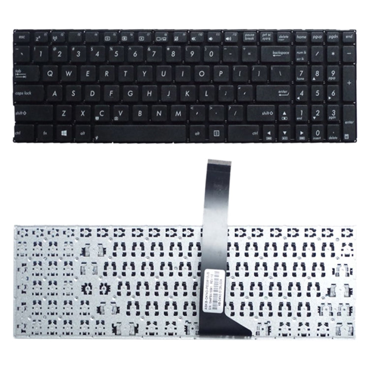 US Keyboard for Asus X550 X550C X550CA X550CC X550CL X550D X550E X550J X550L X550M (Black) - Replacement Keyboards by PMC TechLife | Online Shopping South Africa | PMC TechLife