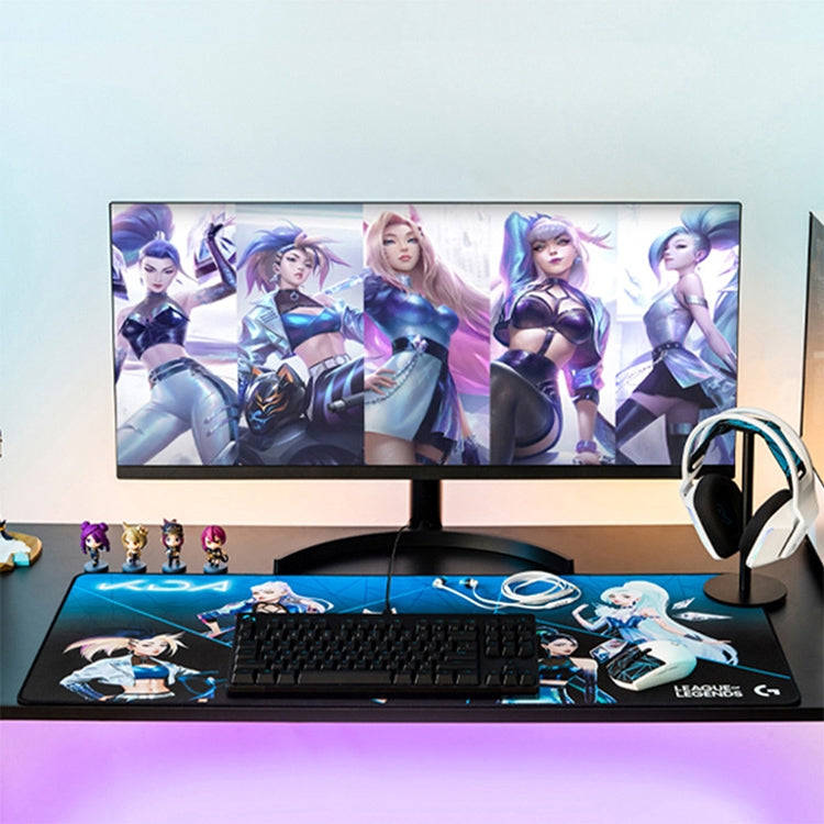 Logitech G840 KDA Gaming Keyboard Mouse Pad Table Mat, Size: 900x400x3mm - free shipping - PMC Jewellery - Order now!