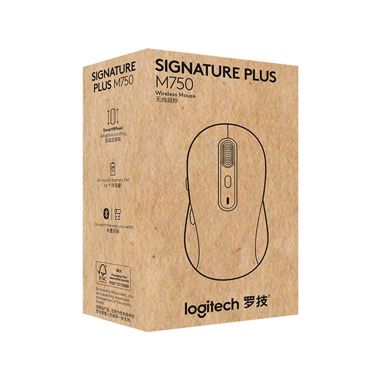 Logitech M750 2000DPI 2.4GHz Wireless Bluetooth Dual Mode Mouse (Black) - free shipping - PMC Jewellery - Order now!
