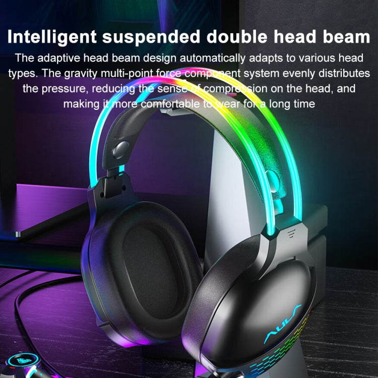 AULA S503 Headset RGB Wired Gaming Headphones - free shipping - PMC Jewellery - Order now!