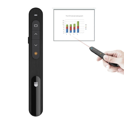 DSIT001 2.4GHz Updated Version Powerpoint Presentation Remote Control Multi-functional Laser Pointer for Multi-media, Control Distance: 100m - free shipping - PMC Jewellery - Order now!