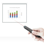DSIT001 2.4GHz Updated Version Powerpoint Presentation Remote Control Multi-functional Laser Pointer for Multi-media, Control Distance: 100m