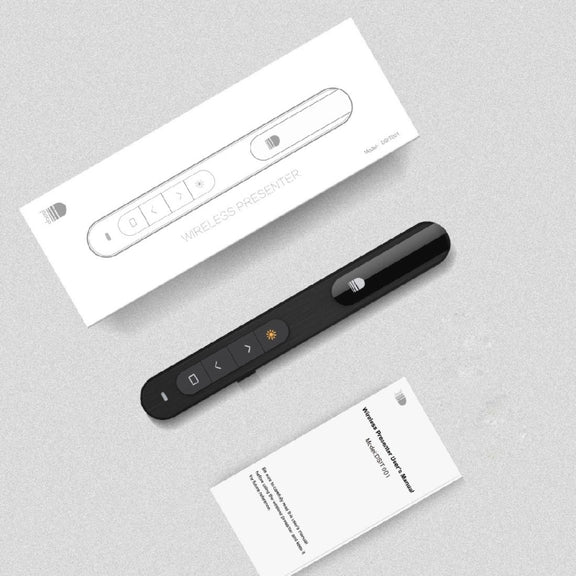 DSIT001 2.4GHz Updated Version Powerpoint Presentation Remote Control Multi-functional Laser Pointer for Multi-media, Control Distance: 100m