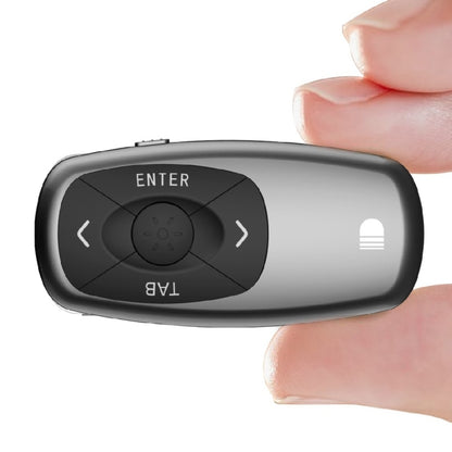Doosl DSIT011 2.4GHz Mini Rechargeable PowerPoint Presentation Remote Control, Control Distance: 100m(Black) -  by DOOSL | Online Shopping South Africa | PMC Jewellery | Buy Now Pay Later Mobicred