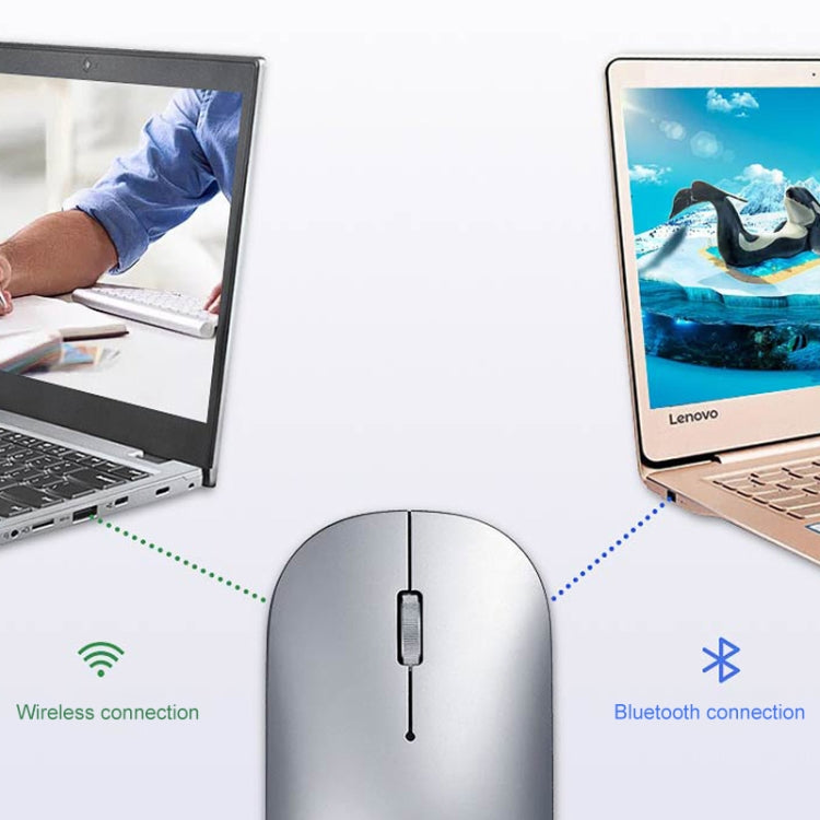 Lenovo Bluetooth 4.0 Dual Mode Wireless Bluetooth Mouse for Xiaoxin Air (Grey) - free shipping - PMC Jewellery - Order now!