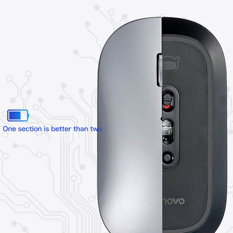 Lenovo Bluetooth 4.0 Dual Mode Wireless Bluetooth Mouse for Xiaoxin Air (Grey) - free shipping - PMC Jewellery - Order now!