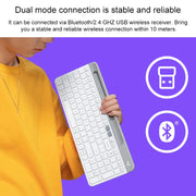 Logitech K580 Dual Modes Thin and Light Multi-device Wireless Keyboard with Phone Holder (Black)