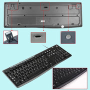 Logitech MK200 Wired Keyboard Mouse Set