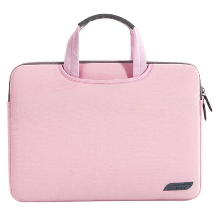 15.6 inch Portable Air Permeable Handheld Sleeve Bag for Laptops, Size: 41.5x30.0x3.5cm(Pink) - 15 inch by PMC TechLife | Online Shopping South Africa | PMC TechLife