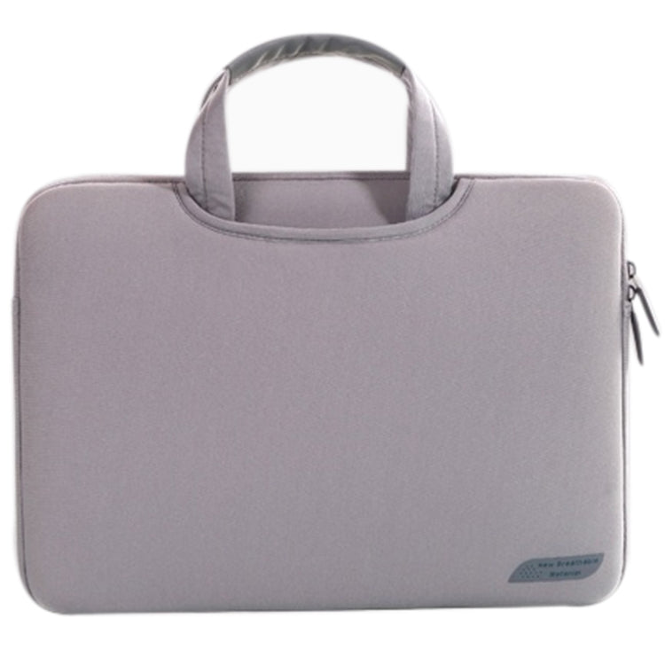 15.6 inch Portable Air Permeable Handheld Sleeve Bag for Laptops, Size: 41.5x30.0x3.5cm(Grey) - 15 inch by PMC TechLife | Online Shopping South Africa | PMC TechLife