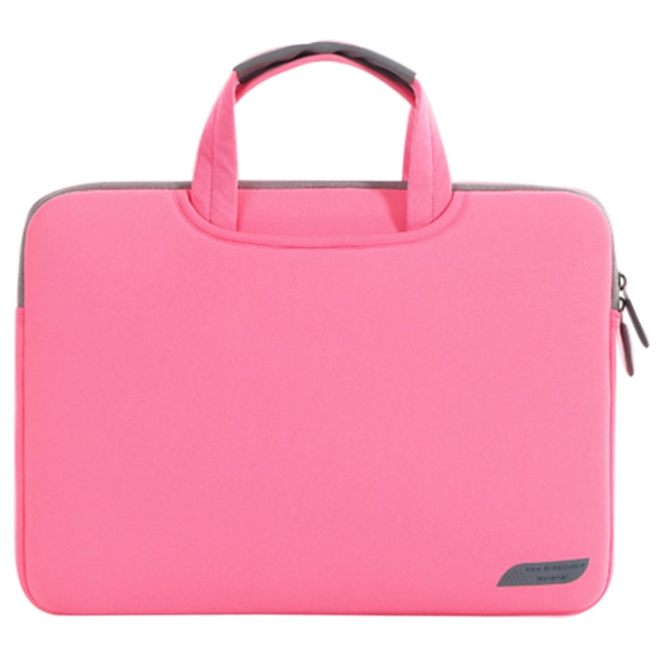 15.6 inch Portable Air Permeable Handheld Sleeve Bag for Laptops, Size: 41.5x30.0x3.5cm(Magenta) - 15 inch by PMC TechLife | Online Shopping South Africa | PMC TechLife