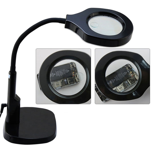 BEST Adjustable Desk Magnifier Lamp LED Light Magnifying Glass (Voltage 220V) - free shipping - PMC Jewellery - Order now!