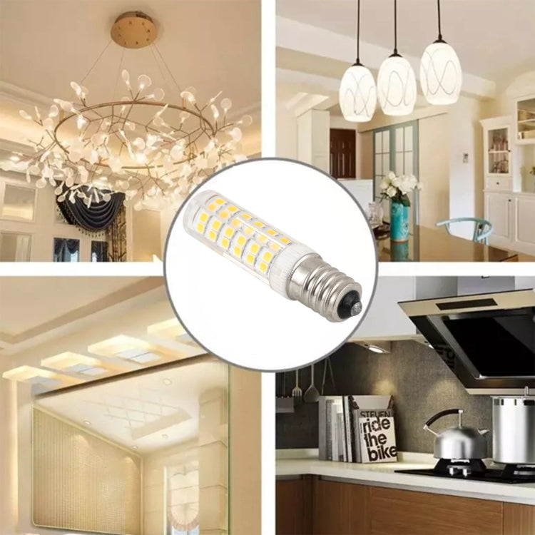 E14 75 LEDs SMD 2835 LED Corn Light Bulb, AC 220V (White Light)