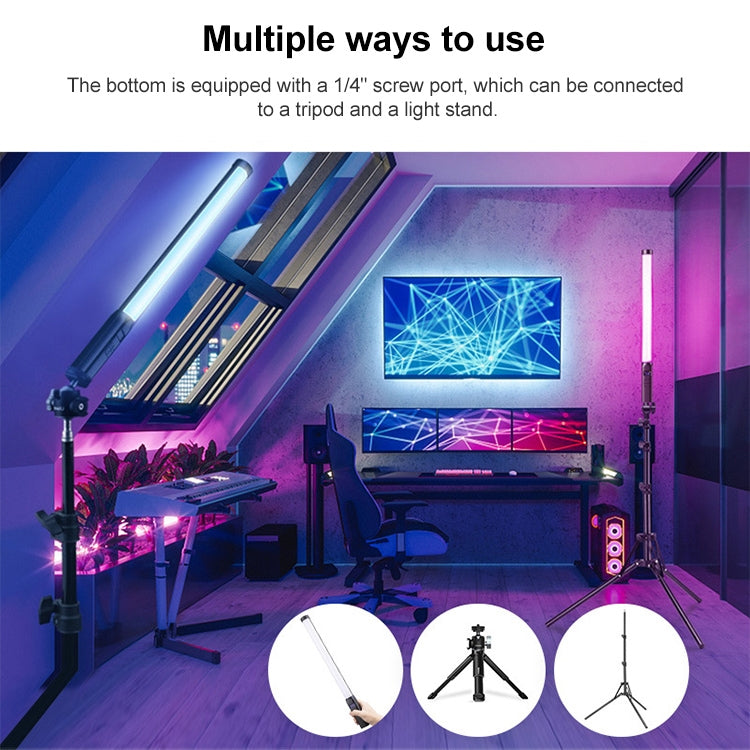 Ulanzi VL119 RGB Type-C Handheld LED Video Stick Light Wand Light - free shipping - PMC Jewellery - Order now!