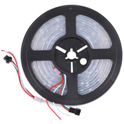 WS2812B RGB Light 5050 SMD LED Casing Water-resistant Rope Light, 30 LED/m, DC 12V, Length: 5m