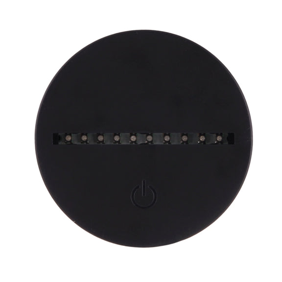 Death Star Style 3D Touch Switch Control LED Light , 7 Colour Discoloration Creative Visual Stereo Lamp Desk Lamp Night Light