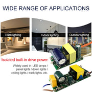 12-18W LED Driver Adapter Isolated Power Supply AC 85-265V to DC 36-65V