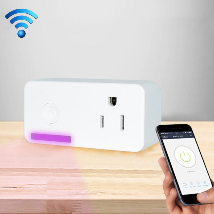 10A WiFi 2.4GHz APP Remote Control Timing Smart Socket Works with Alexa & Google Home, AC 110-250V, US Plug - Smart Socket by PMC TechLife | Online Shopping South Africa | PMC TechLife