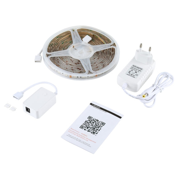 XS-SLD01 5m 60W Smart WiFi Rope Light, 300 LEDs SMD 5050 Colorful Light APP Remote Control Works with Alexa & Google Home