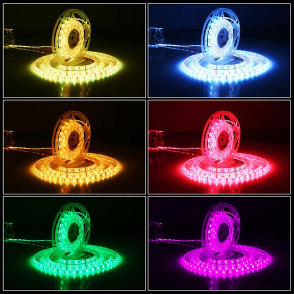 XS-SLD01 5m 60W Smart WiFi Rope Light, 300 LEDs SMD 5050 Colorful Light APP Remote Control Works with Alexa & Google Home