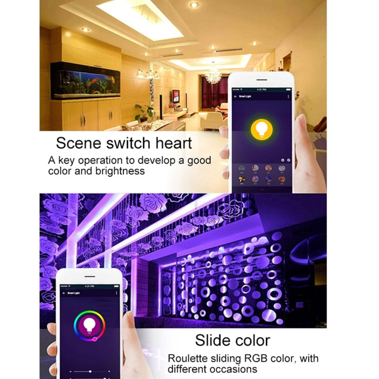 XS-SLD01 5m 60W Smart WiFi Rope Light, 300 LEDs SMD 5050 Colorful Light APP Remote Control Works with Alexa & Google Home