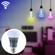 E27 7W White Light+RGB Smart LED Light Bulb, WiFi 2.4GHz Works with Alexa & Google Home, FCC / CE / RoHS Certificated, AC 85-265V - Smart Light Bulbs by PMC TechLife | Online Shopping South Africa | PMC TechLife