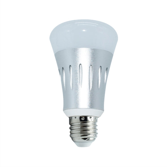 E27 7W White Light+RGB Smart LED Light Bulb, WiFi 2.4GHz Works with Alexa & Google Home, FCC / CE / RoHS Certificated, AC 85-265V